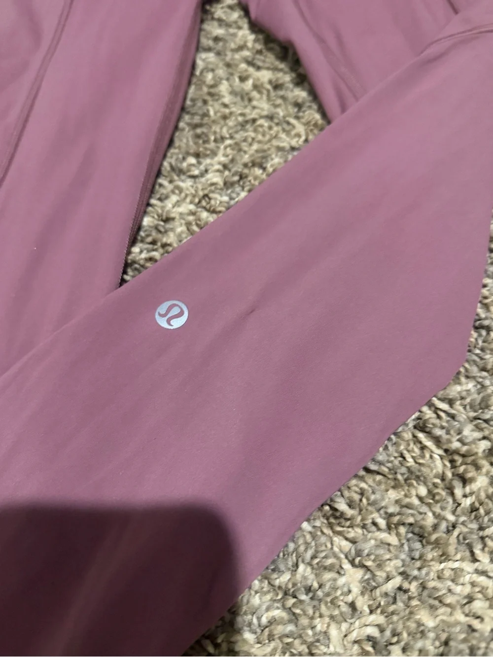 lululemon athletica mauve leggings